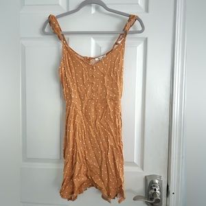 Bleuh Ciel Woman’s yellow polka dotted sunflower dress size s